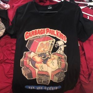 Tee-vee Stevie Garbage Pail kids tee